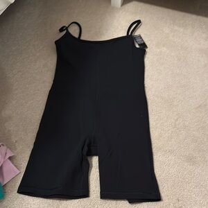 Black Sleeveless onesie ARITZIA